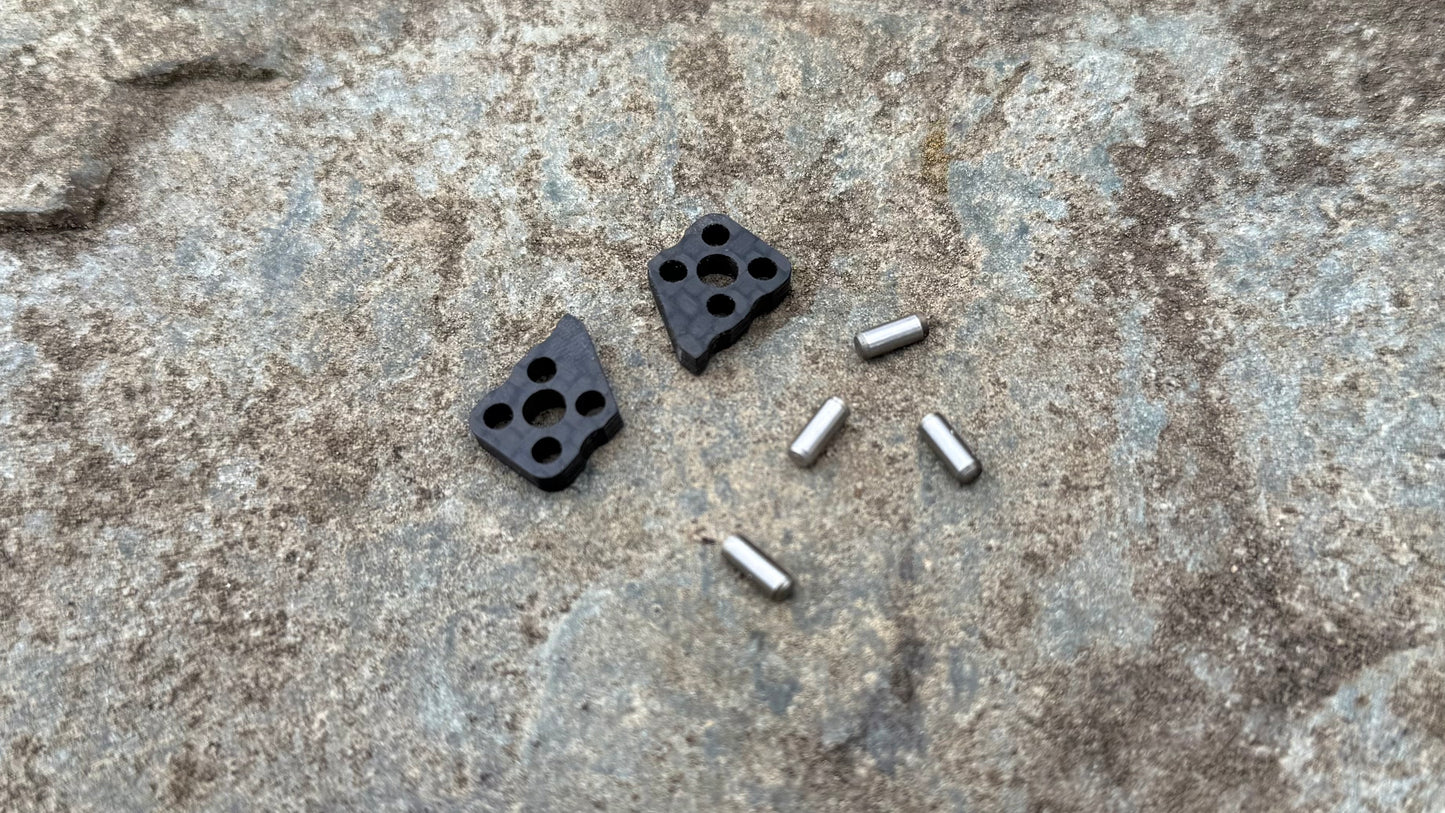 Shorty CF Titanium Nautilus Spacers