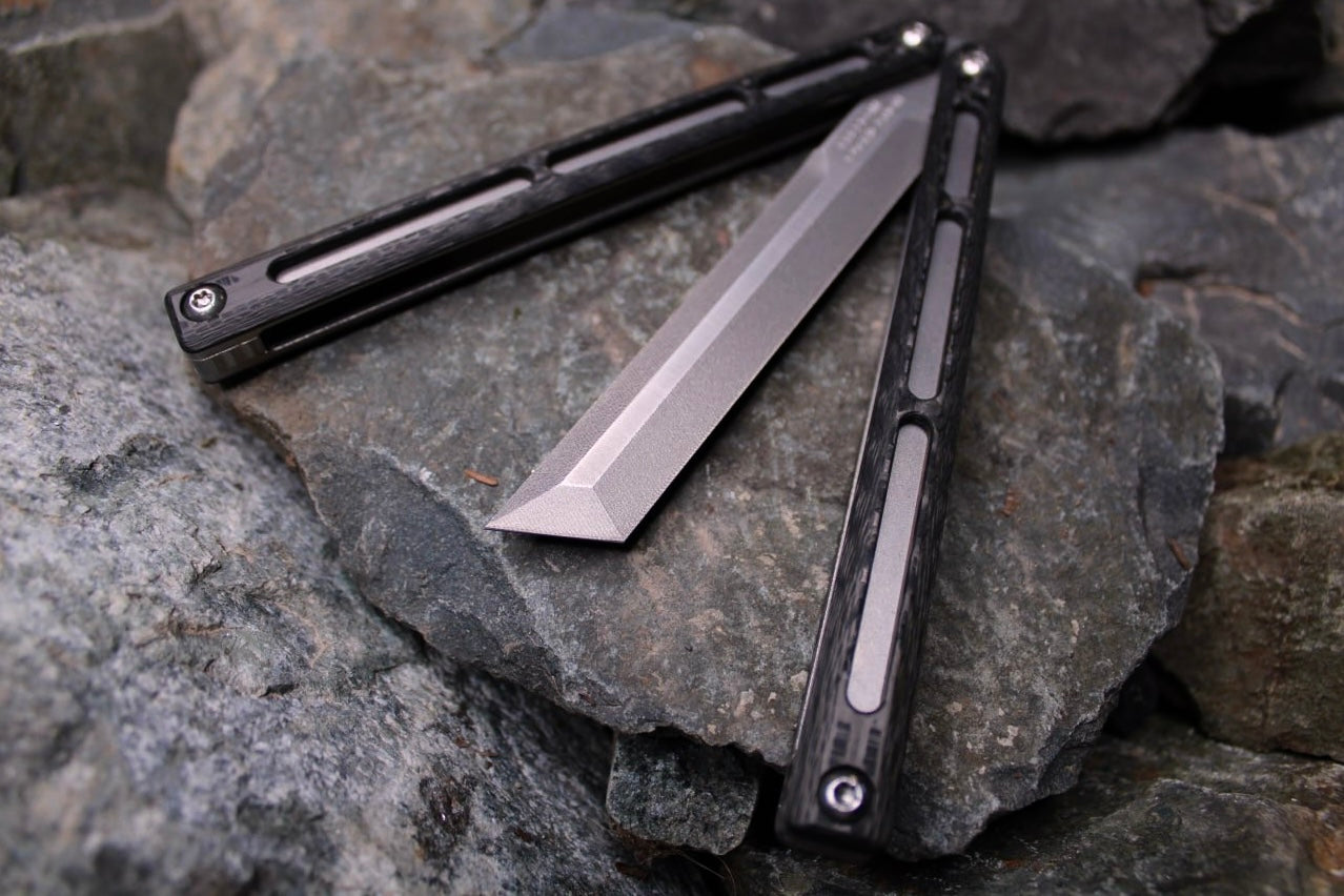 Flagship Tanto 009: Carbon Fiber (Blem)(Unsharpened)