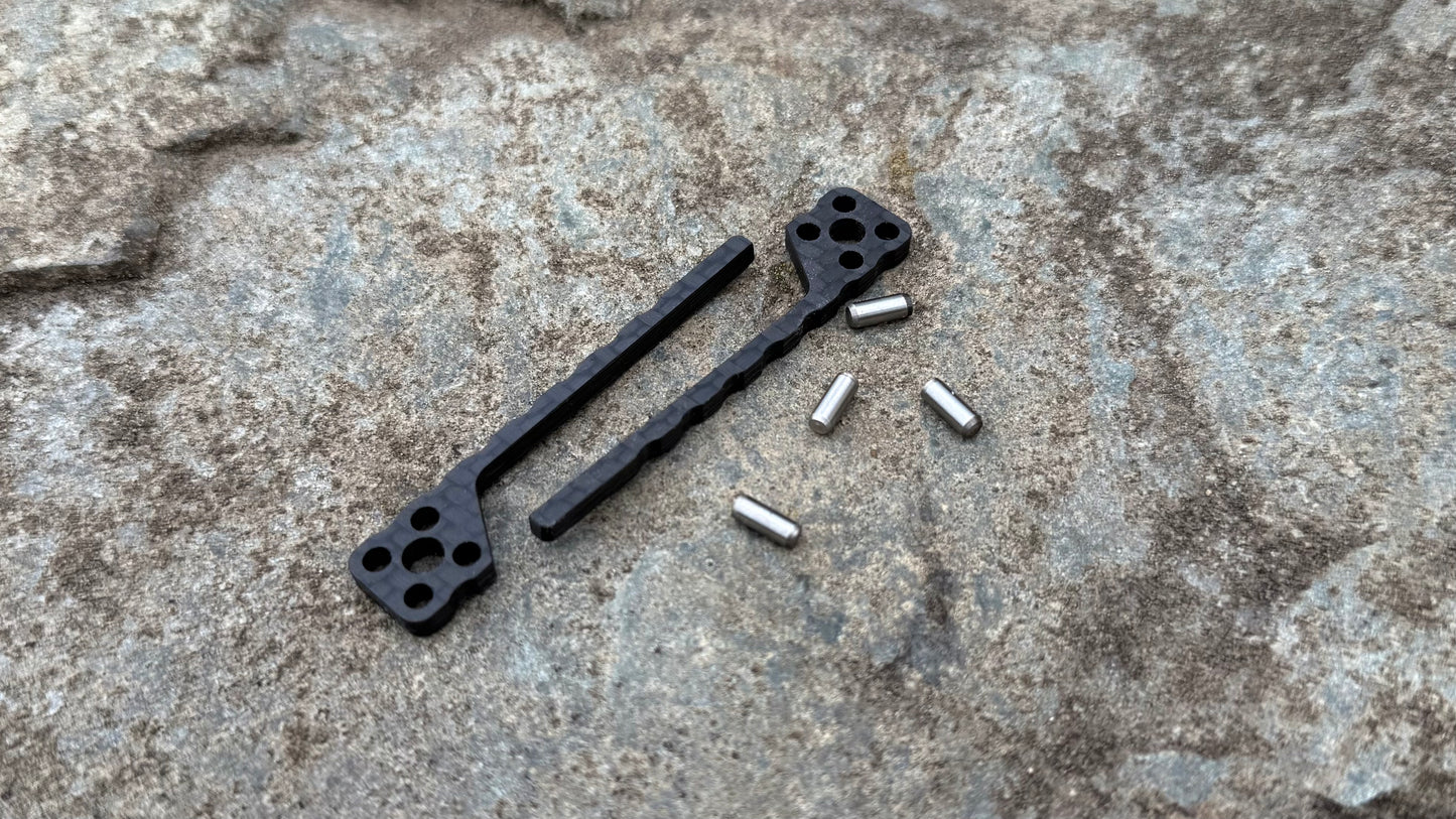 Half Channel CF Titanium Nautilus Spacers