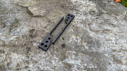 Carbon Fiber Half Channel BRS Replicant Spacers