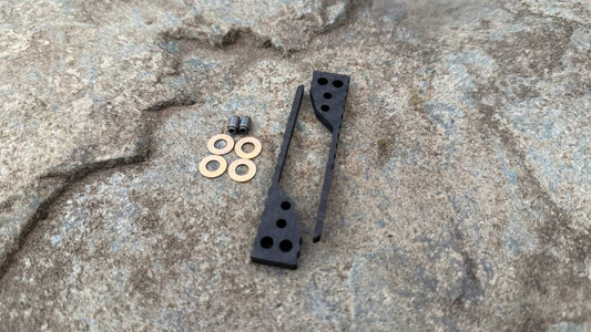 BRS Replicant Thick Kit: CF Half Channel Spacers w/ thick hardware